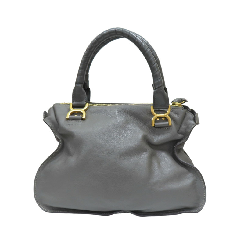 灰色 牛皮 Marcie 肩背包 3S0859-161【Chloe 克羅伊】 3S0859-161-1