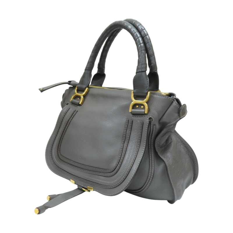 灰色 牛皮 Marcie 肩背包 3S0859-161【Chloe 克羅伊】 3S0859-161-2