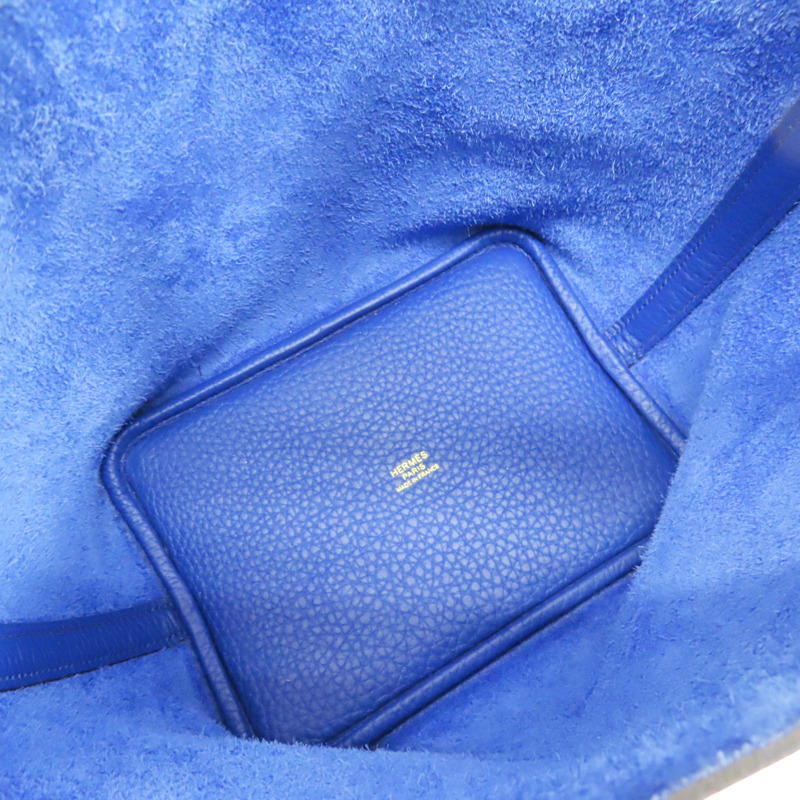 皇家藍 TC牛皮 Picotin Lock 18 手提包 U刻 金釦【HERMES 愛馬仕】 U刻-4