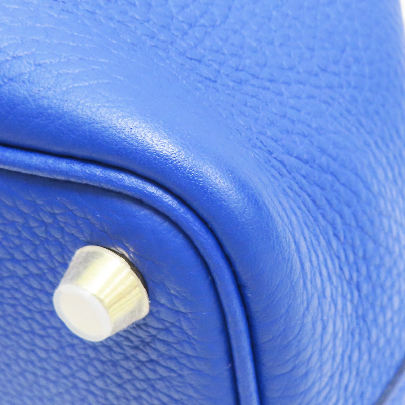 皇家藍 TC牛皮 Picotin Lock 18 手提包 U刻 金釦【HERMES 愛馬仕】 U刻-9