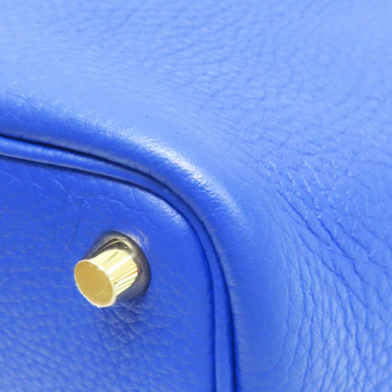 皇家藍 TC牛皮 Picotin Lock 18 手提包 U刻 金釦【HERMES 愛馬仕】 U刻-11