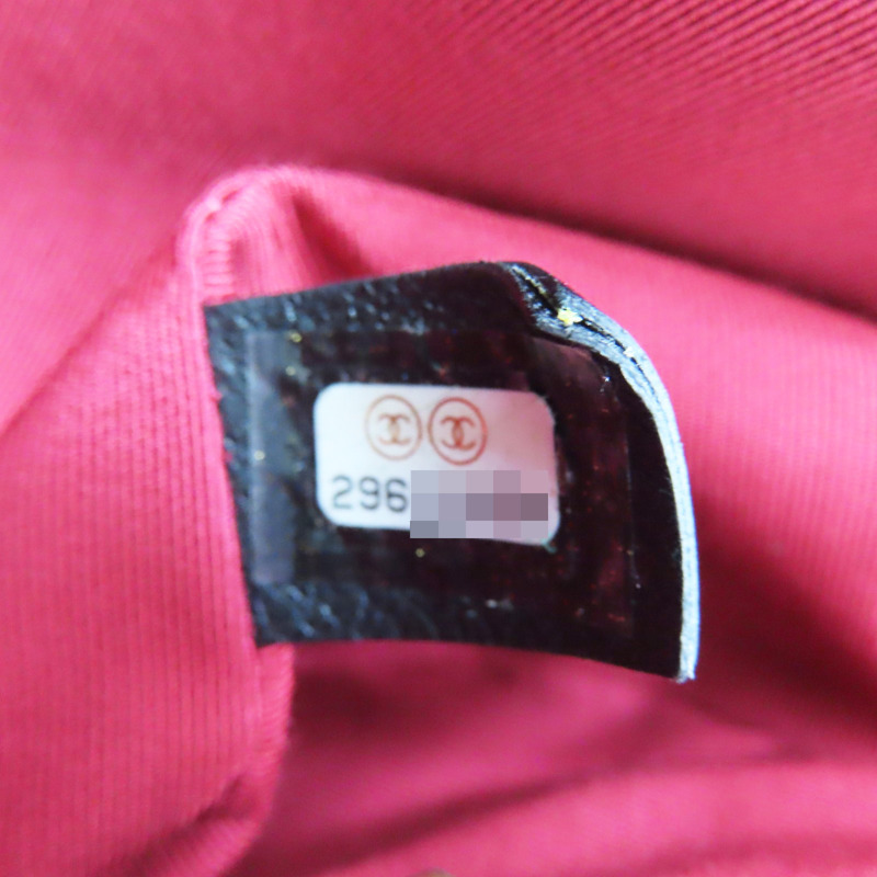 黑色 牛皮 19 26CM 鍊帶 肩背包 金釦【CHANEL 香奈兒】 AS1160-7