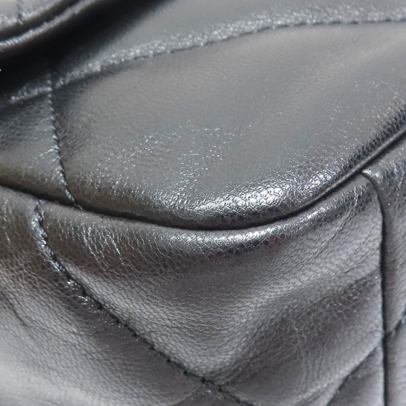 黑色 牛皮 19 26CM 鍊帶 肩背包 金釦【CHANEL 香奈兒】 AS1160-11