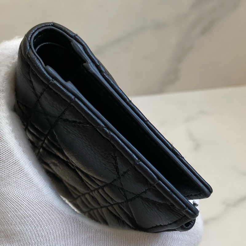 💯 Dior 對開短夾 黑金款 泰國購買證明-4