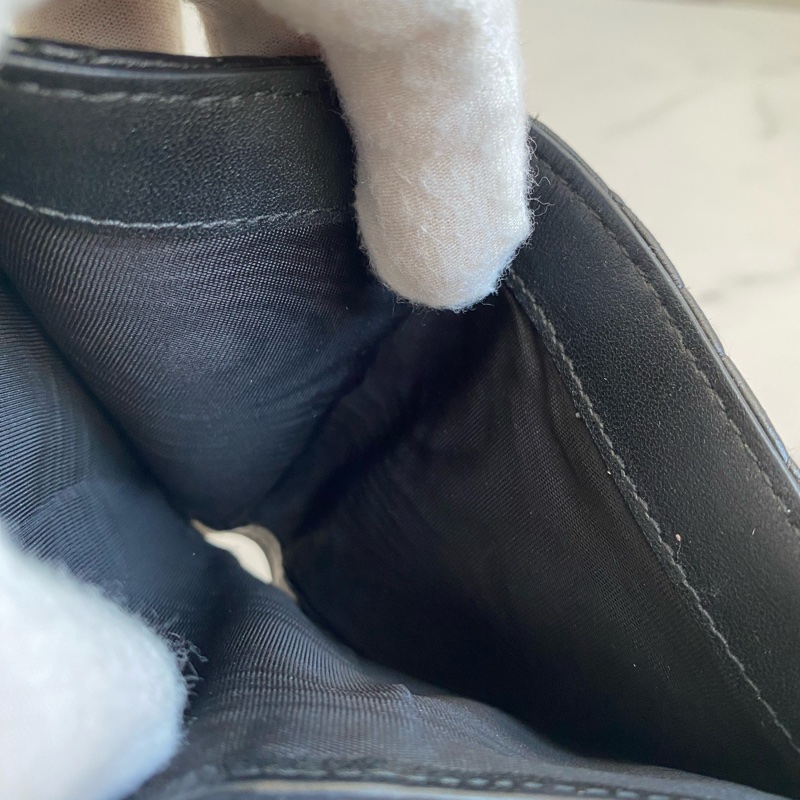 💯 Dior 對開短夾 黑金款 泰國購買證明-16