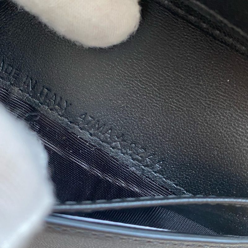 💯 Dior 對開短夾 黑金款 泰國購買證明-19