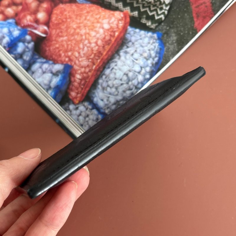 ::LOUIS VUITTON:: LV M81415 黑壓紋雙面名片夾 卡夾 男夾-3