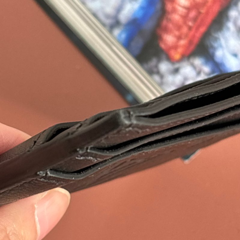 ::LOUIS VUITTON:: LV M81415 黑壓紋雙面名片夾 卡夾 男夾-12