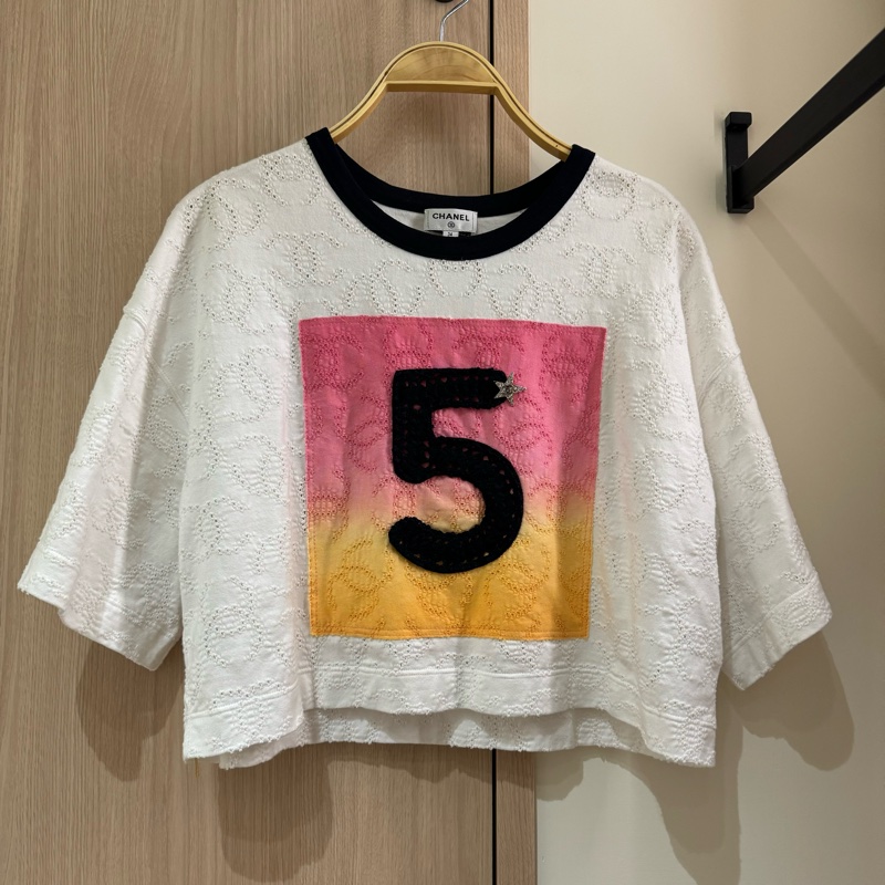 明星同款 Chanel香奈儿24c 針織短袖T恤-5