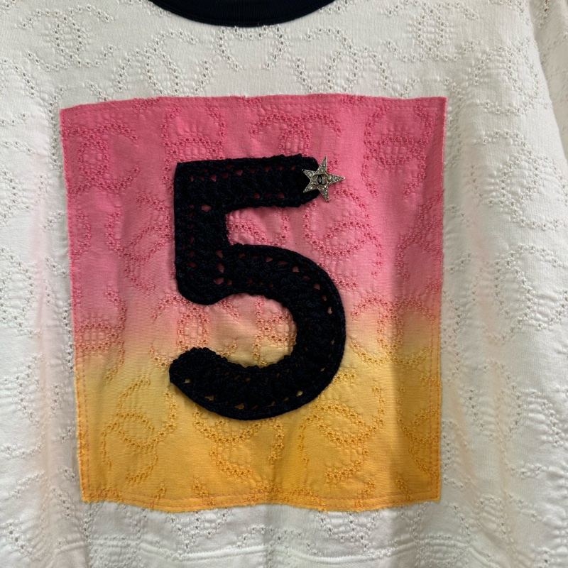 明星同款 Chanel香奈儿24c 針織短袖T恤-6