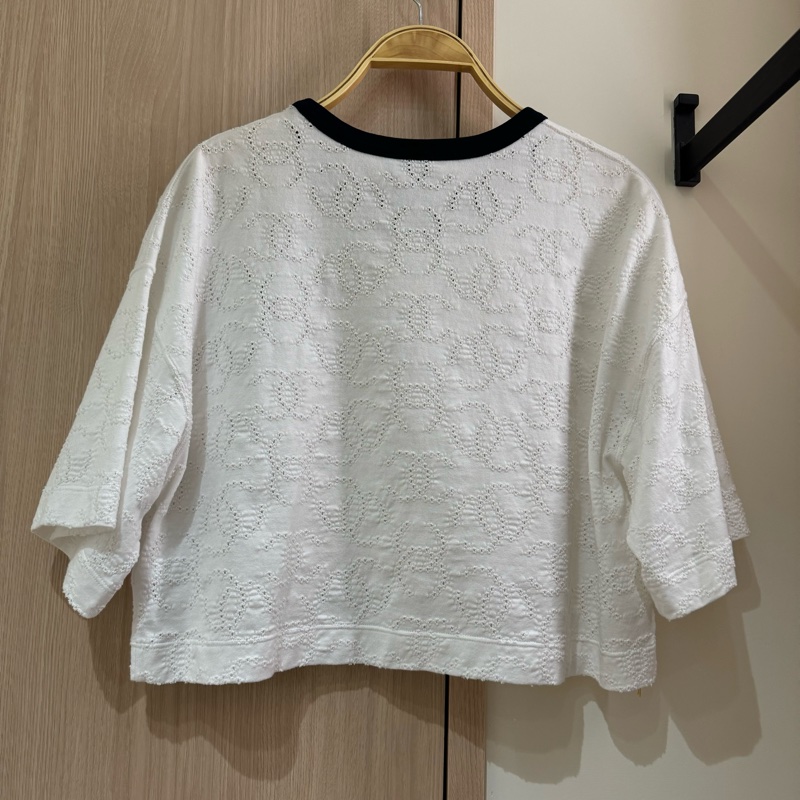 明星同款 Chanel香奈儿24c 針織短袖T恤-8