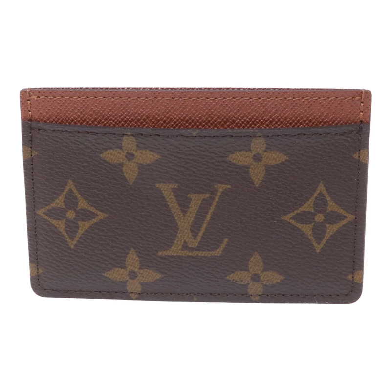 LOUIS VUITTON Monogram Porte-cartes simple卡片套-0