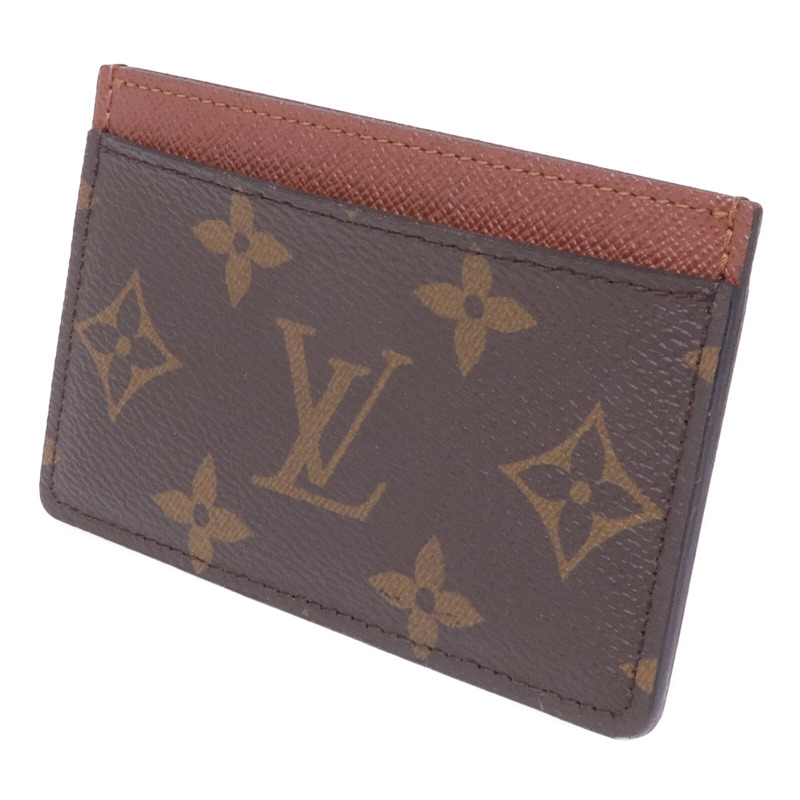 LOUIS VUITTON Monogram Porte-cartes simple卡片套-1