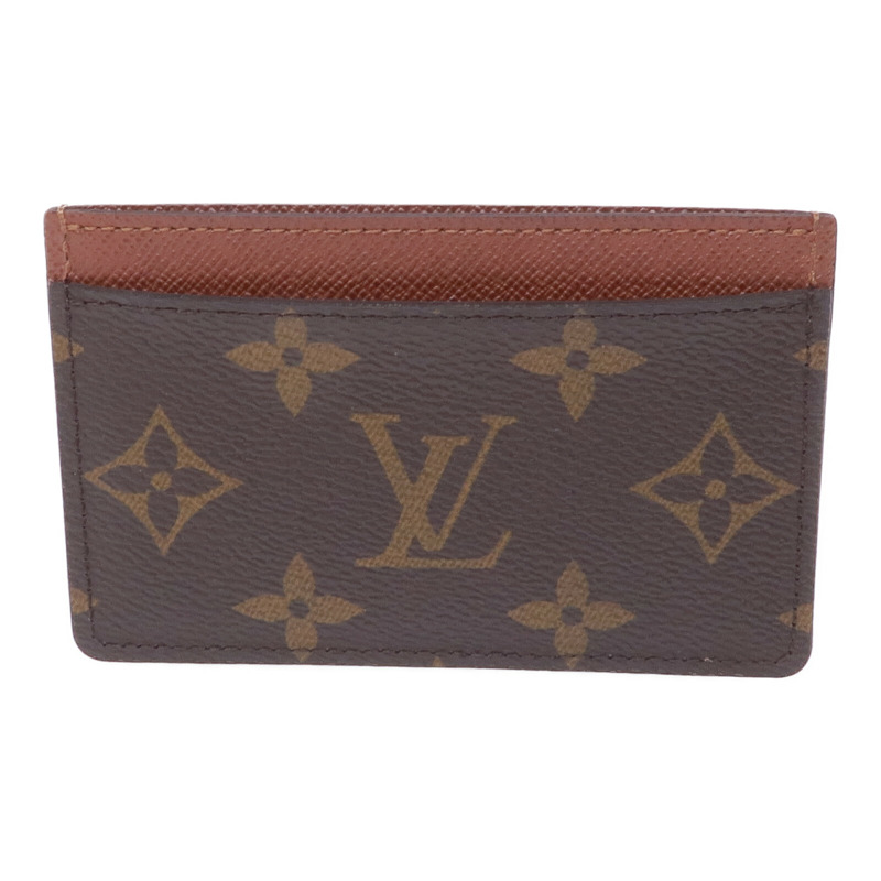 LOUIS VUITTON Monogram Porte-cartes simple卡片套-2