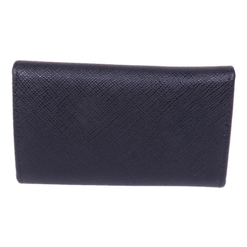 PRADA 牛皮皮革Key Case銀扣鎖匙包-2