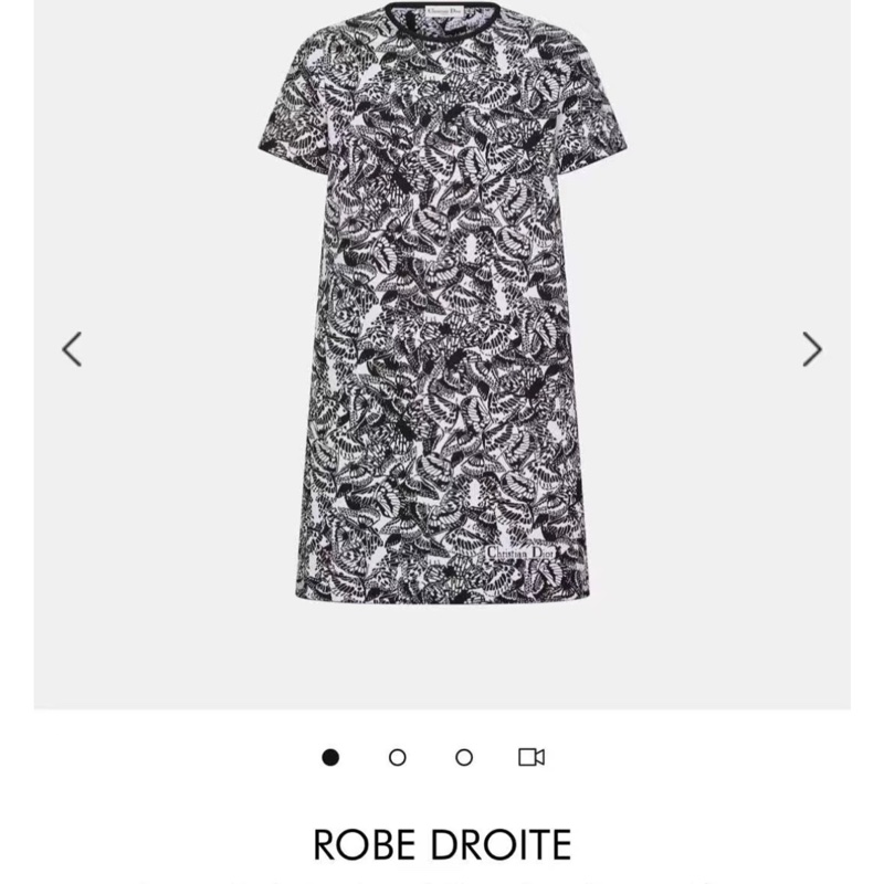 Dior 迪奧 蝴蝶系列針織洋裝-2