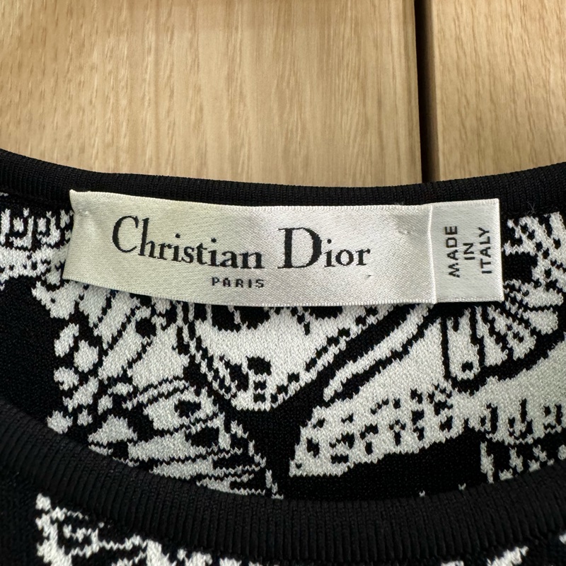 Dior 迪奧 蝴蝶系列針織洋裝-8