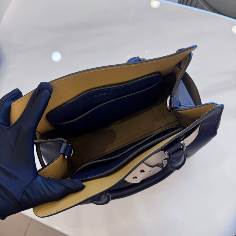 *SHIHNA名牌精品*BURBERRY The belt雙色手提肩背包-3