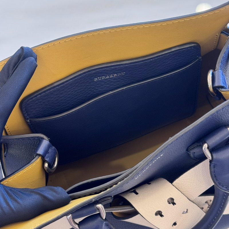 *SHIHNA名牌精品*BURBERRY The belt雙色手提肩背包-6