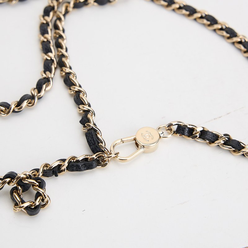 二手Chanel 小書包/黑金牛-20