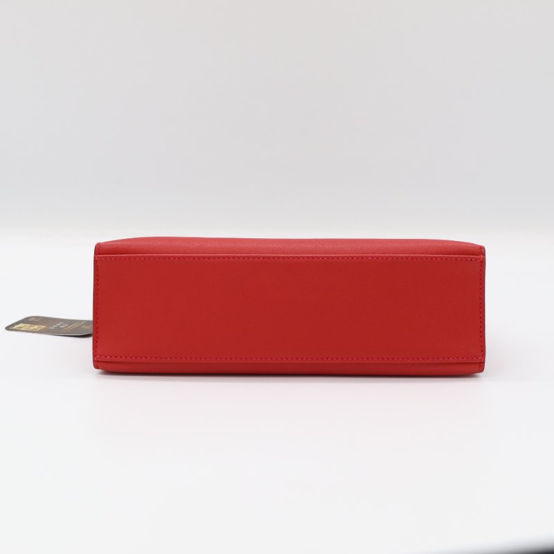 【聖誕精選🌟小編推薦】Hermès 愛馬仕 Mini Kelly I 一代 9T火焰橘紅 Swift皮 手提包 X 刻-3