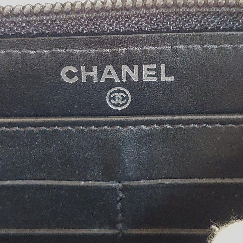 CHANEL 香奈兒 魚子醬ㄇ型長夾🎀實品拍照🎀 牛皮荔枝紋 ~二手近新品-43