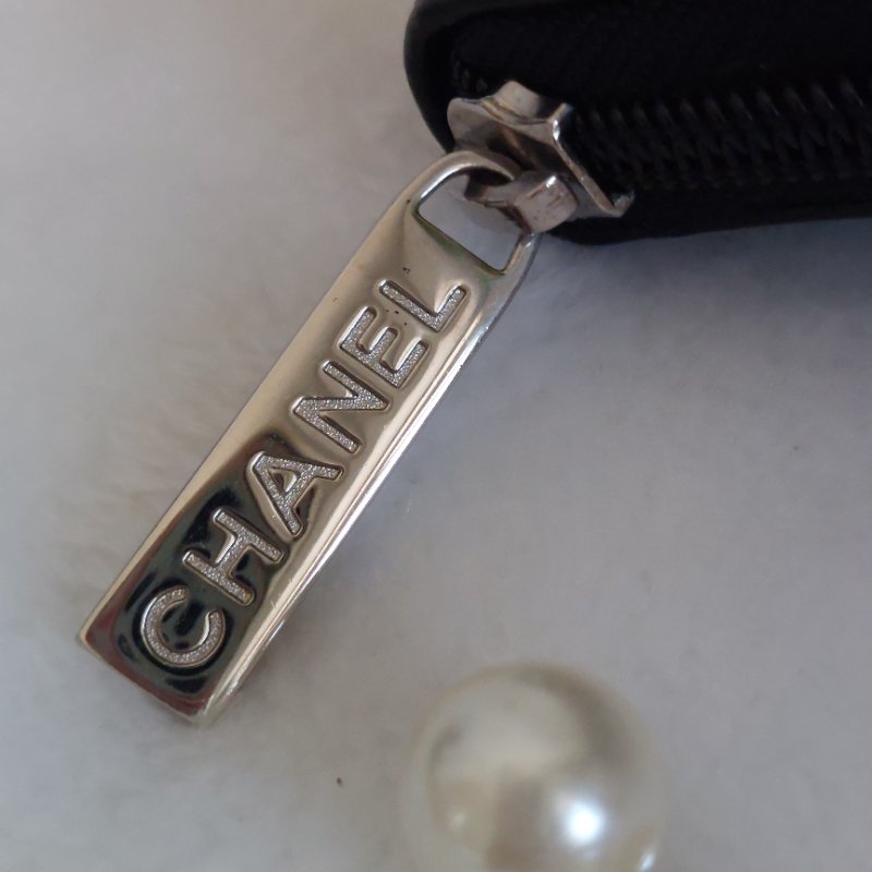 CHANEL 香奈兒 魚子醬ㄇ型長夾🎀實品拍照🎀 牛皮荔枝紋 ~二手近新品-56