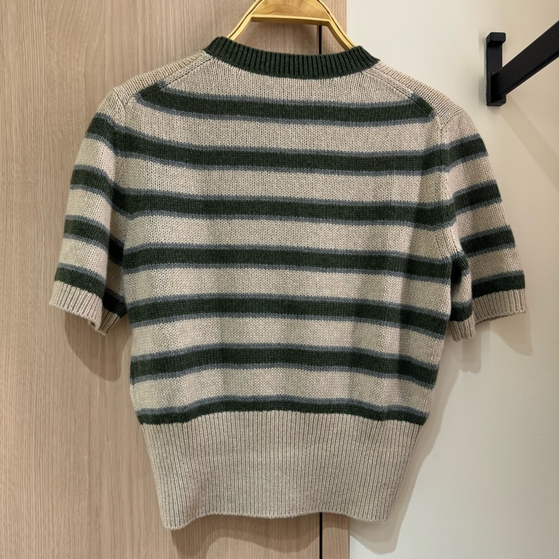 Loro Piana经典款短袖羊毛上衣-8