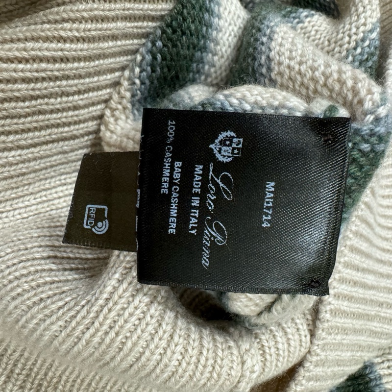 Loro Piana经典款短袖羊毛上衣-10