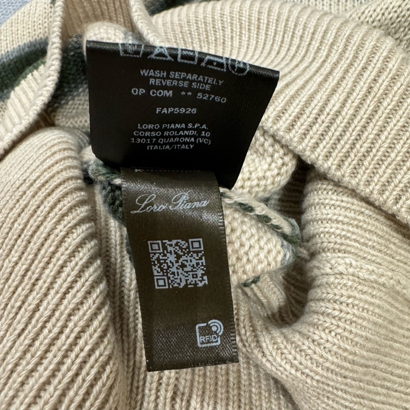 Loro Piana经典款短袖羊毛上衣-11