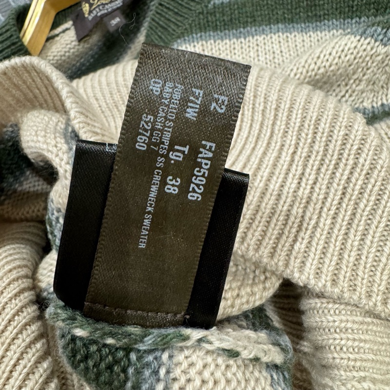 Loro Piana经典款短袖羊毛上衣-12