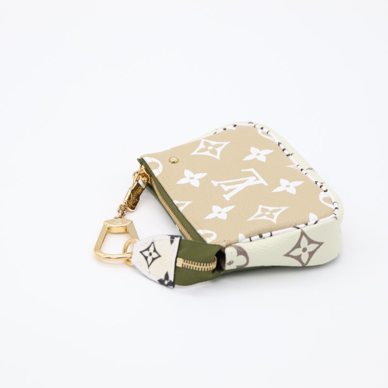 【配件齊全🥑絕版色】Louis Vuitton 路易威登 Monogram Giant Mini Pochette 迷你麻將包 手拿包 象牙色 M67579-3