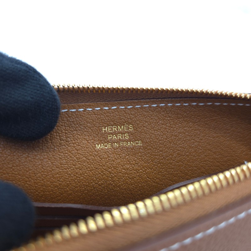 Hermès Zipengo Chaine d'Ancre To Go肩背包 金棕-4