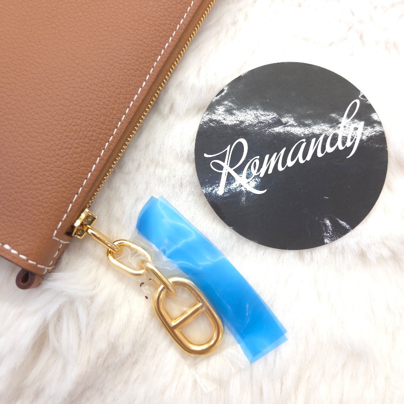 Hermès Zipengo Chaine d'Ancre To Go肩背包 金棕-6