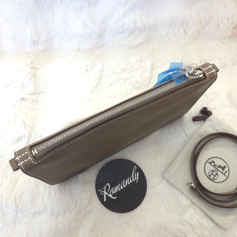 Hermès Zipengo Chaine d'Ancre To Go肩背包 大象灰-1