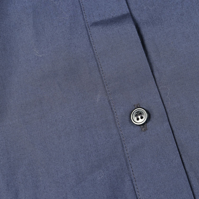 MARNI 女款長袖襯衫,純棉布料,藏青色,二手,#38-5