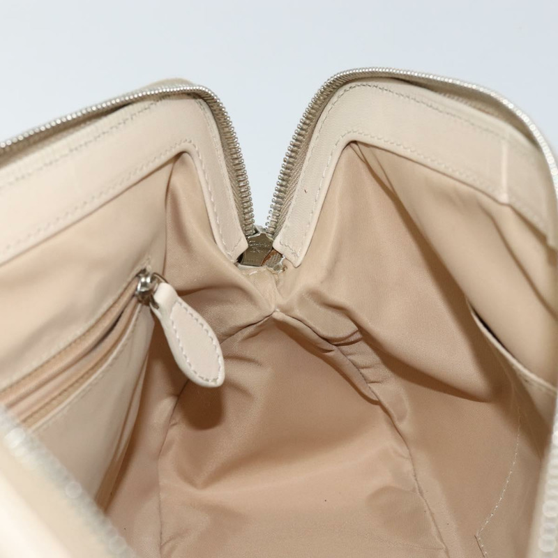 【日本直送】Christian Dior Trotter帆布浪漫手提包 PVC米色銀色 正品 150070-16