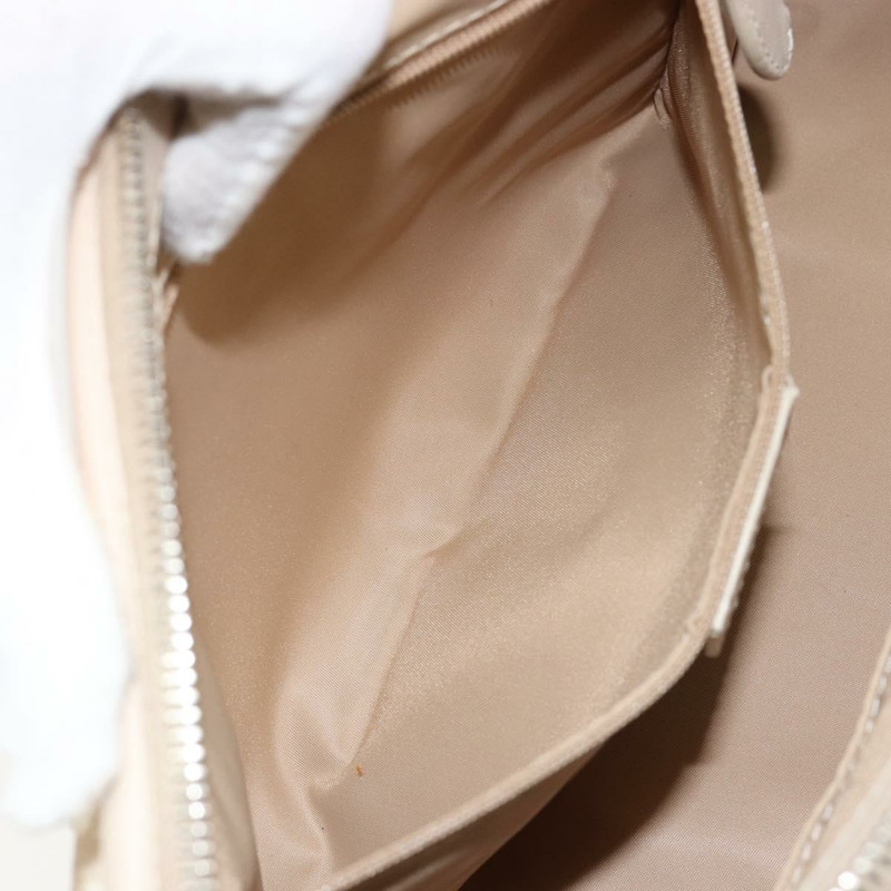 【日本直送】Christian Dior Trotter帆布浪漫手提包 PVC米色銀色 正品 150070-18