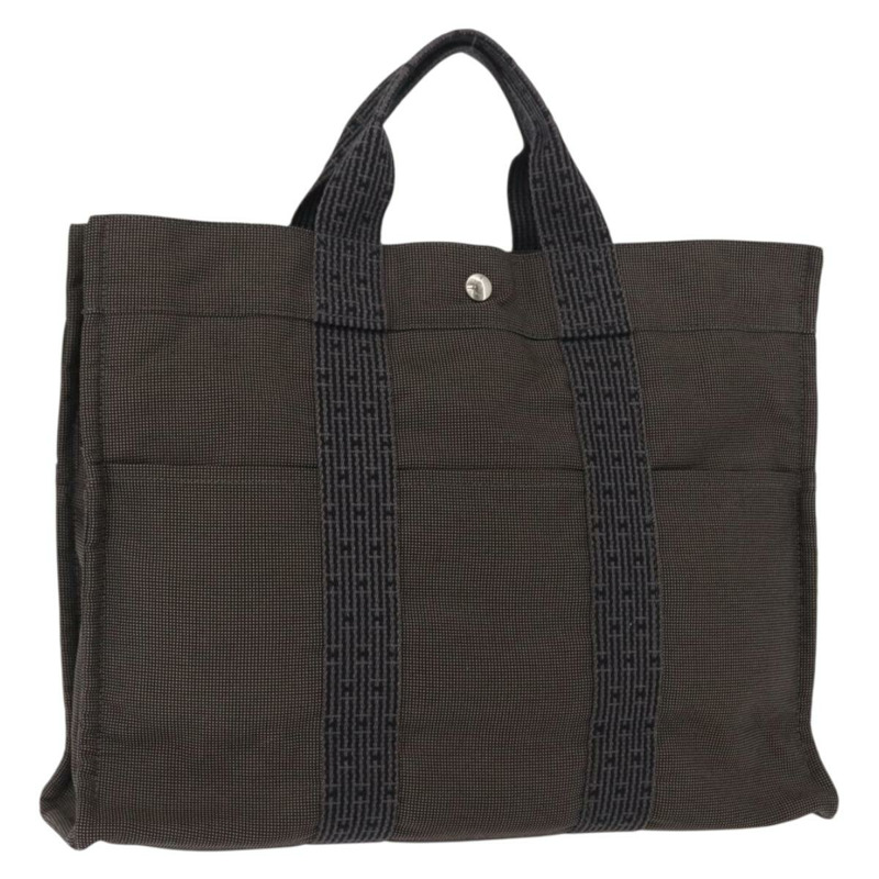 【日本直送】愛馬仕 Her Line MM 手袋 帆布 灰色 正品 fm4937-0