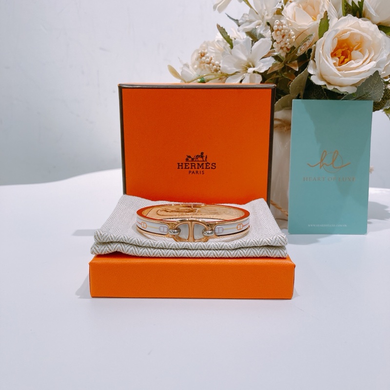 TW4515 HERMÈS 愛馬仕迷你豬鼻加豬鼻圖案手鈪MINI CLIC CHAINE D'ANCRE BRACELET PM SIZE-0