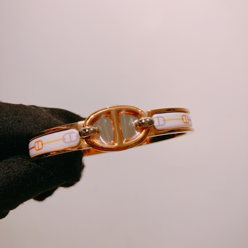 TW4515 HERMÈS 愛馬仕迷你豬鼻加豬鼻圖案手鈪MINI CLIC CHAINE D'ANCRE BRACELET PM SIZE-1