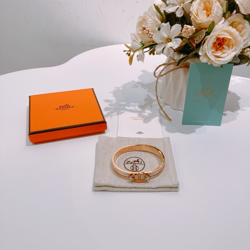 TW4515 HERMÈS 愛馬仕迷你豬鼻加豬鼻圖案手鈪MINI CLIC CHAINE D'ANCRE BRACELET PM SIZE-10