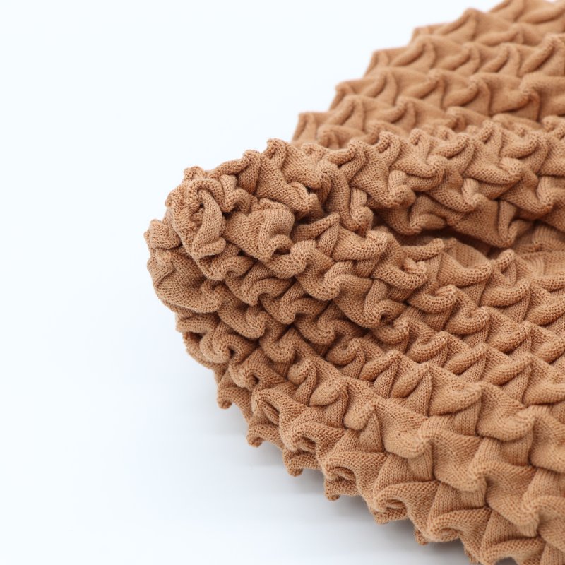 Issey Miyake 三宅一生 x 近藤悟史 Wool Shell Knit系列 南瓜色 皺摺 手提包-5