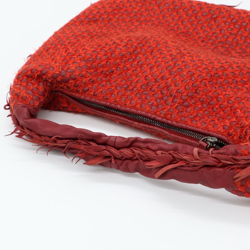 Bottega Veneta 寶緹嘉 Jodie 和尚包 織物網洞 牛皮 限量款🔥火焰鳥🔥 單肩包-2