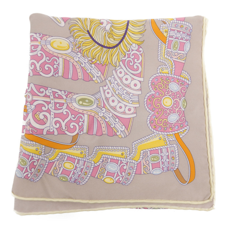 HERMES 絲質Scarf 90X90絲巾-4