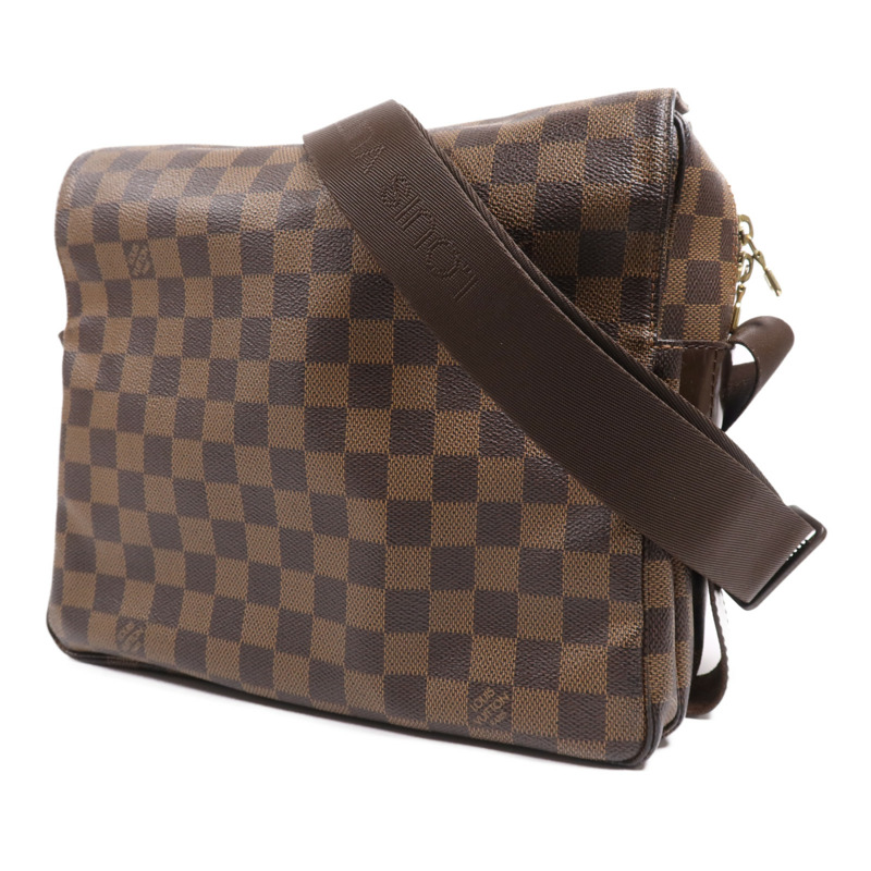 LOUIS VUITTON Damier Naviglio金扣肩背袋-2