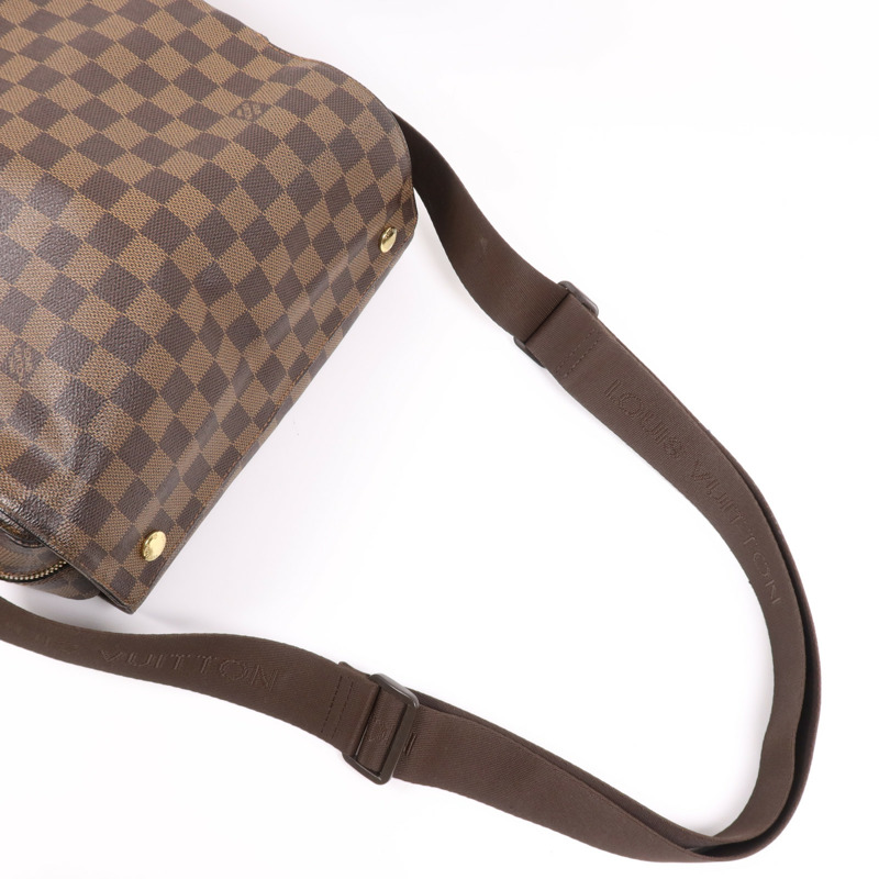 LOUIS VUITTON Damier Naviglio金扣肩背袋-10