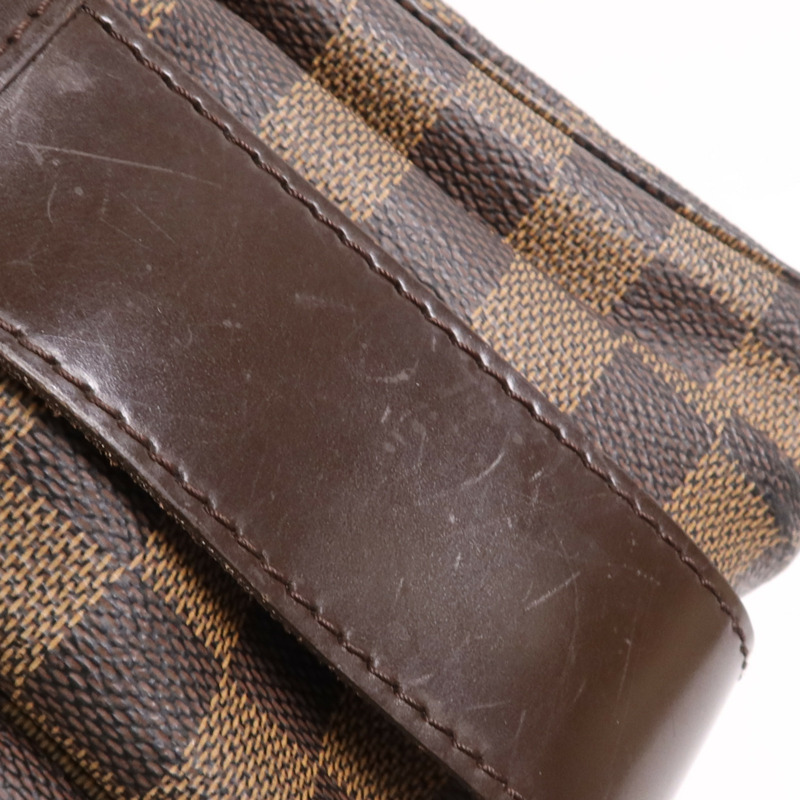 LOUIS VUITTON Damier Naviglio金扣肩背袋-15