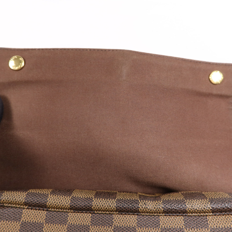 LOUIS VUITTON Damier Naviglio金扣肩背袋-19