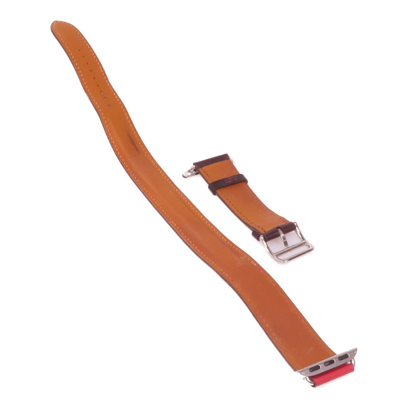 HERMES Swift皮革Apple Watchband錶帶-3